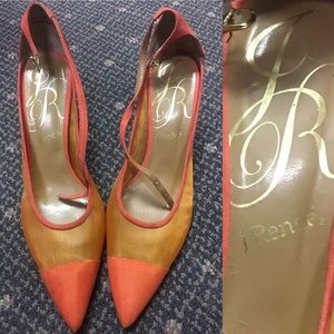 J Renee Orange Heels